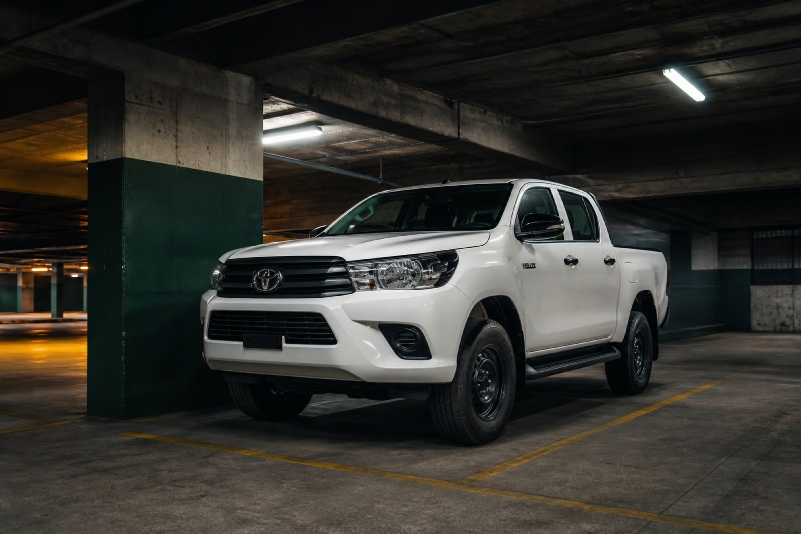 Atención vehicular en un estacionamiento de condominio
